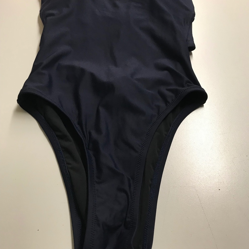 Crew Cross-back bandeau one-piece swimsuit